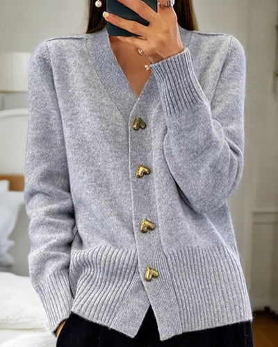 Stilla | Dame Overdimensioneret Strikcardigan