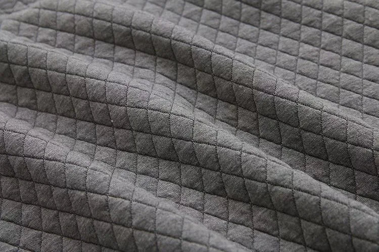 Stilla | Forår Plus Size Ternet Strikjakke