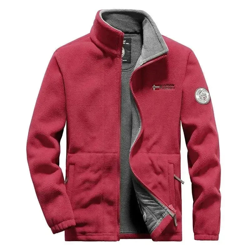 Stilla | Stilfuld Fleece Vinter Herrejakke