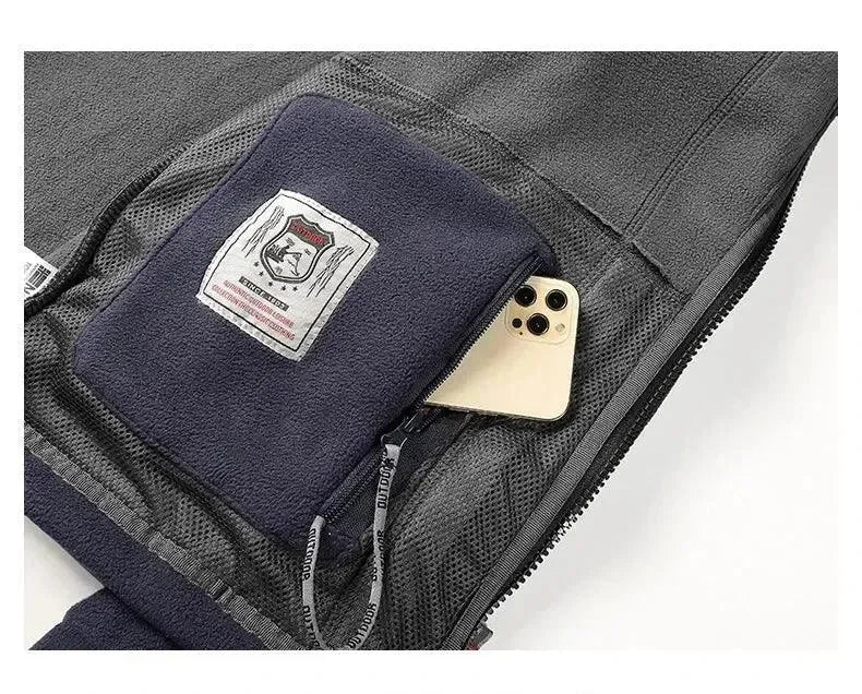 Stilla | Stilfuld Fleece Vinter Herrejakke
