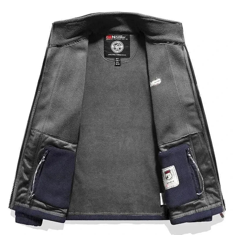 Stilla | Stilfuld Fleece Vinter Herrejakke