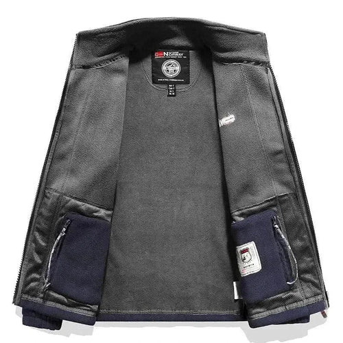 Stilla | Stilfuld Fleece Vinter Herrejakke