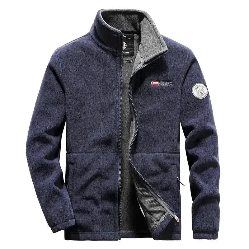 Stilla | Stilfuld Fleece Vinter Herrejakke