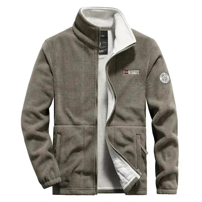 Stilla | Stilfuld Fleece Vinter Herrejakke