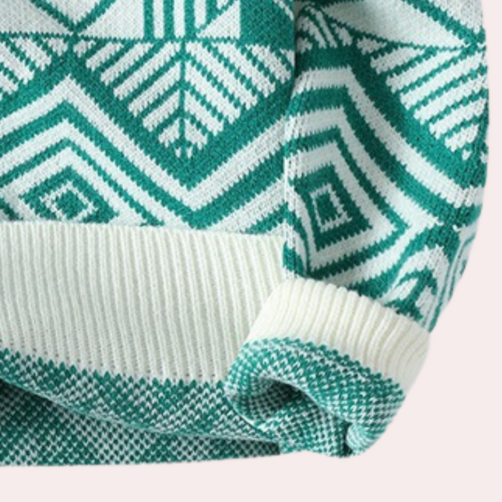 Stilla | Stilfuld Sweater med Løs Pasform til Mænd