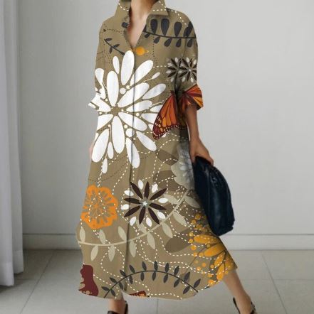 Stilla | Elegante V-hals Sommer Kjole
