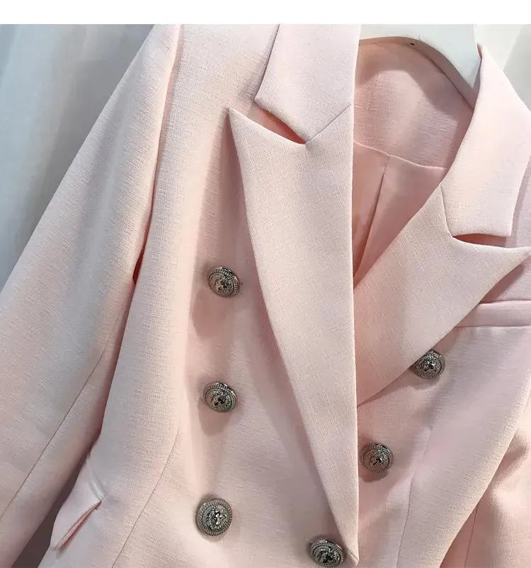 Stilla | Den Samvittighedsfulde Pink Blazer Dame - Formal-Business - Ensfarvet