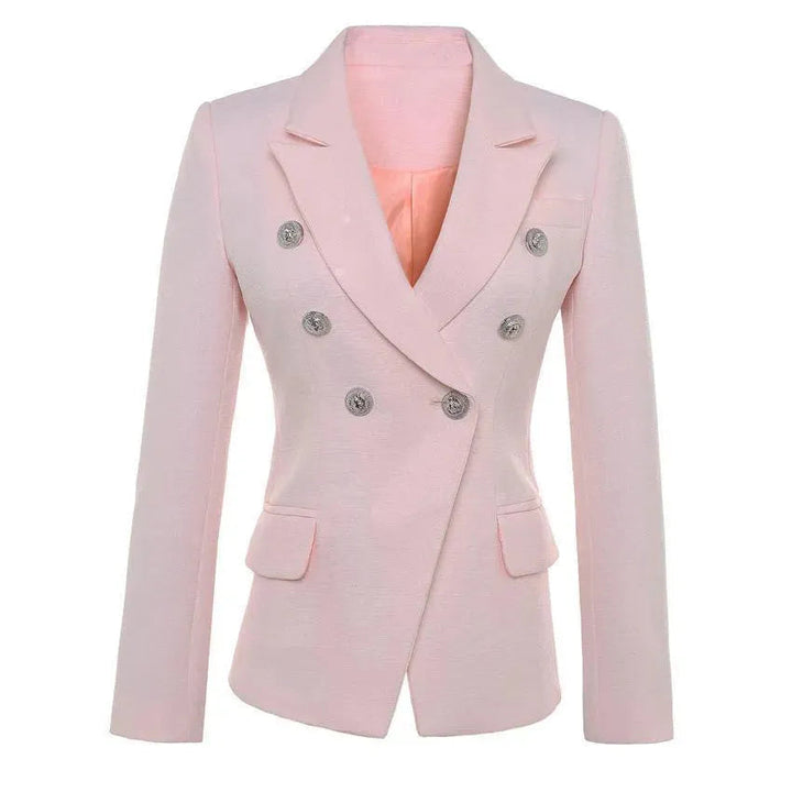 Stilla | Den Samvittighedsfulde Pink Blazer Dame - Formal-Business - Ensfarvet