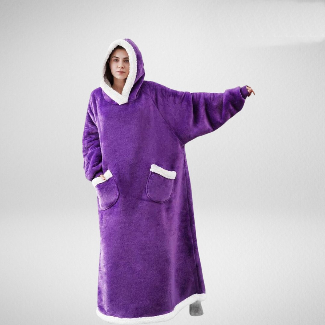 Stilla | Oversized Tæppe Hoodie Til Ultimativ Varme Og Komfort