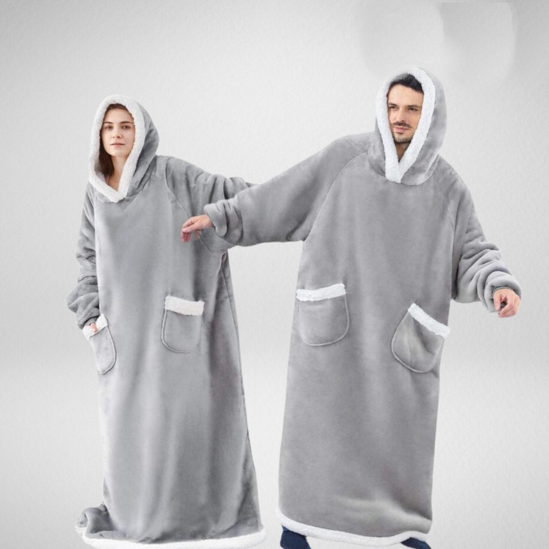 Stilla | Oversized Tæppe Hoodie Til Ultimativ Varme Og Komfort