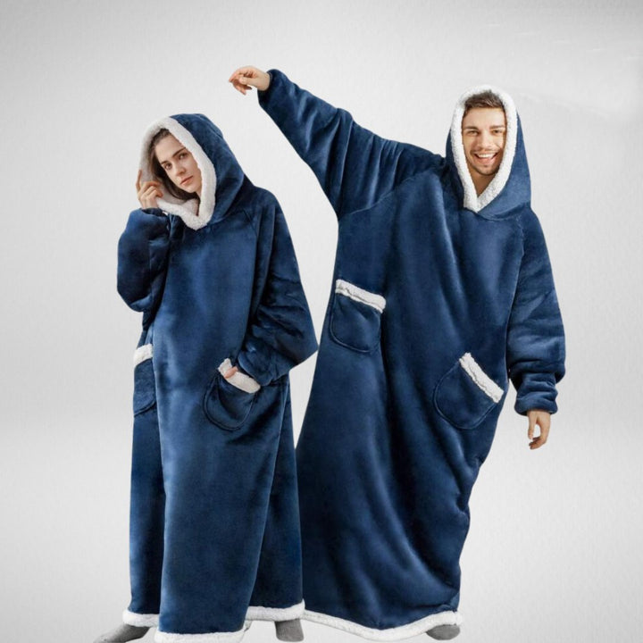 Stilla | Oversized Tæppe Hoodie Til Ultimativ Varme Og Komfort
