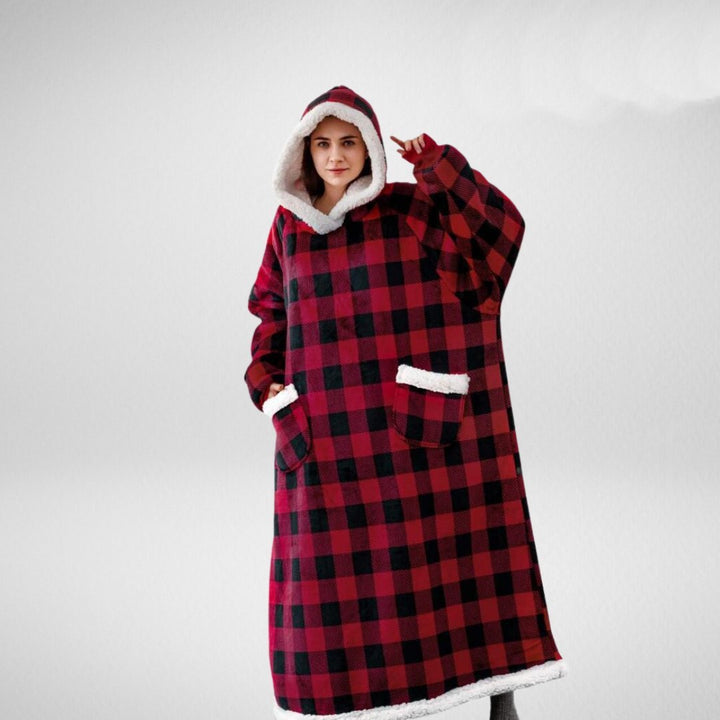 Stilla | Oversized Tæppe Hoodie Til Ultimativ Varme Og Komfort