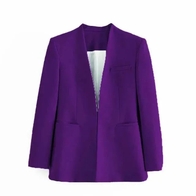 Stilla | Fantasi Formal Blazer Damer - Casual - Ensfarvet