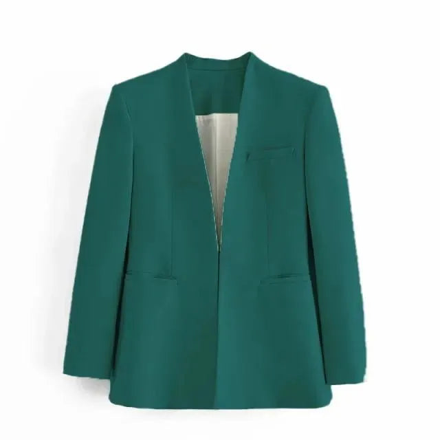 Stilla | Fantasi Formal Blazer Damer - Casual - Ensfarvet
