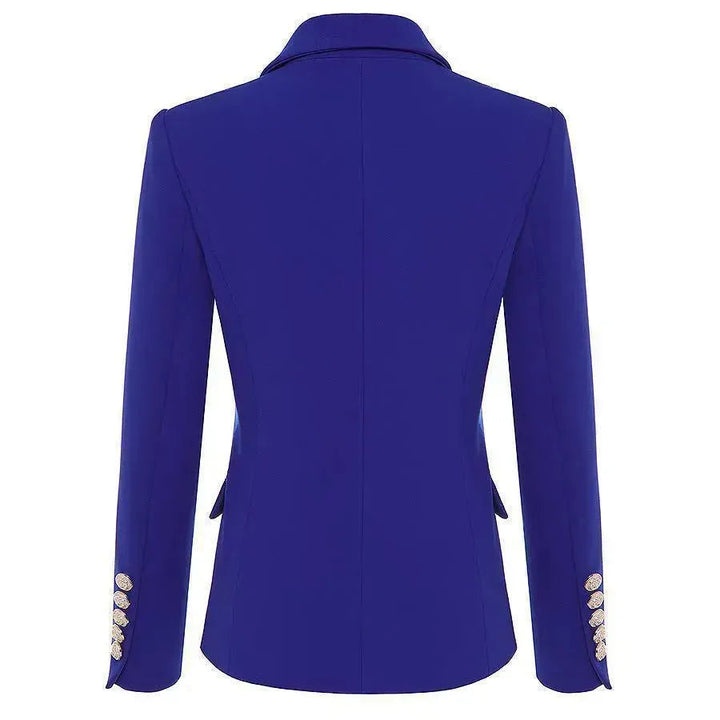 Stilla | Inspiration Dobbeltradet Blazer Damer - Formelt-Business - Ensfarvet-Solid