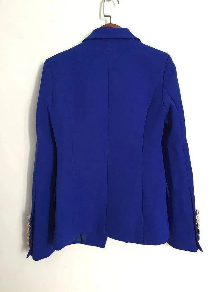 Stilla | Inspiration Dobbeltradet Blazer Damer - Formelt-Business - Ensfarvet-Solid