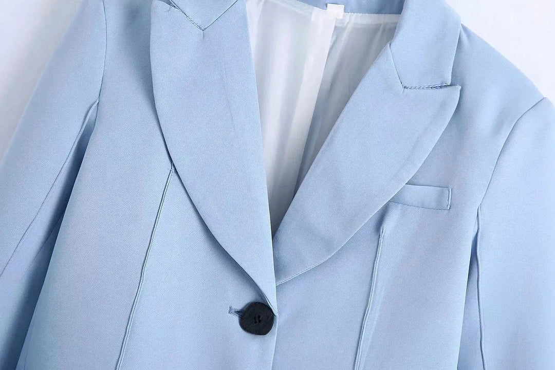 Stilla | Rocker-blazer til damer - Læselig - Ensfarvet