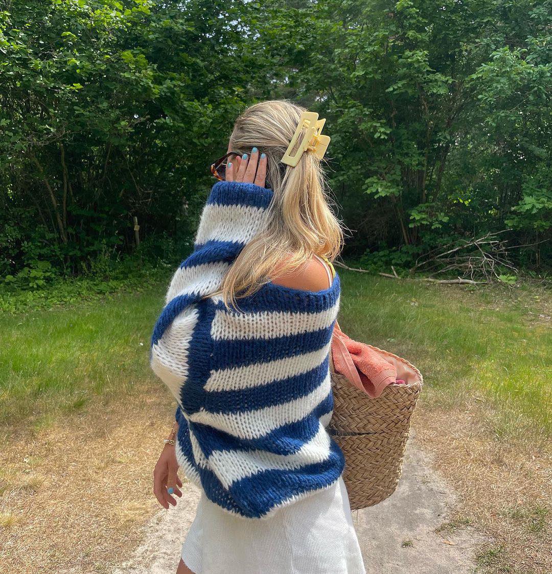 Stilla | Trendy strik kvindersweater