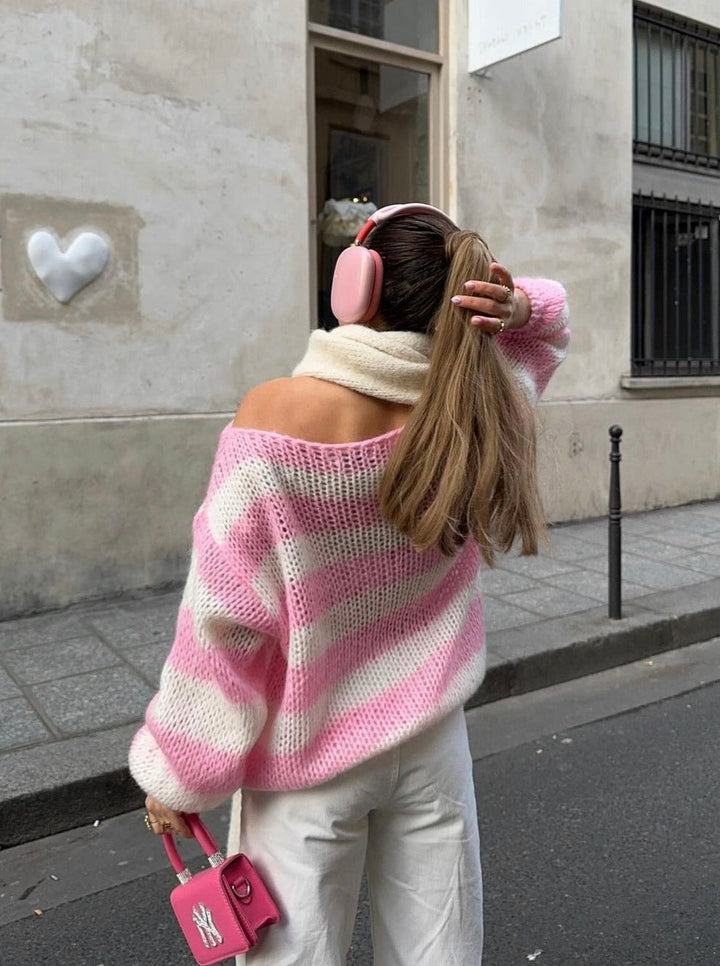 Stilla | Trendy strik kvindersweater