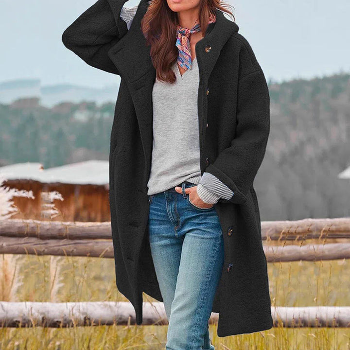 Stilla | Trendy Tykk Dame Vinterfrakke