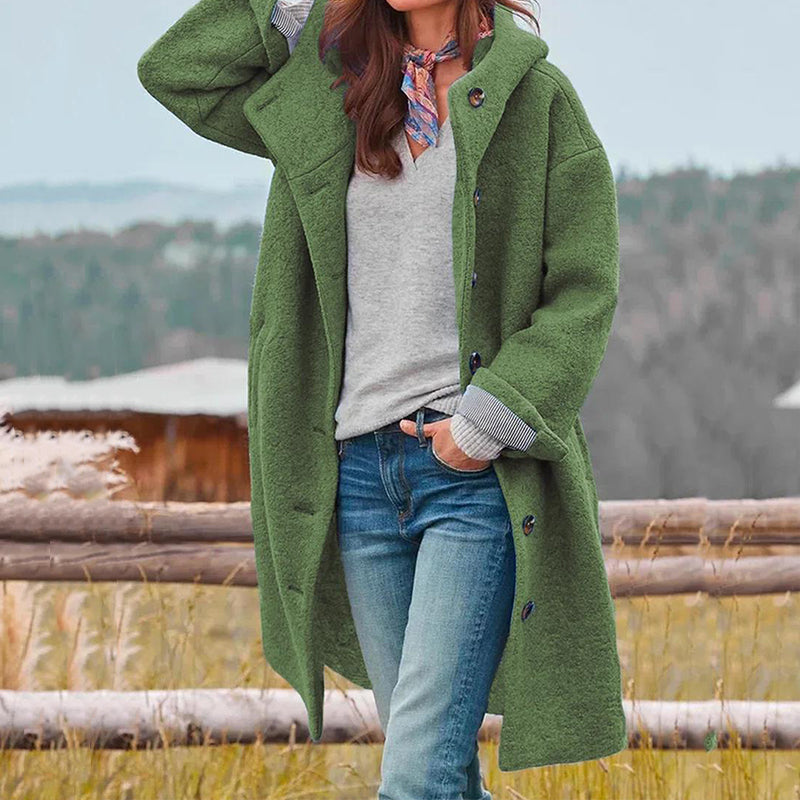 Stilla | Trendy Tykk Dame Vinterfrakke