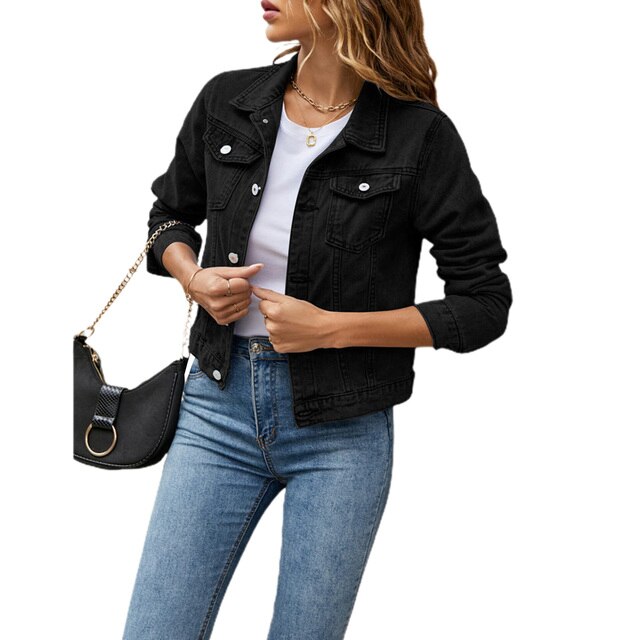 Stilla | Trendy dame denimjakke med komfortabel pasform