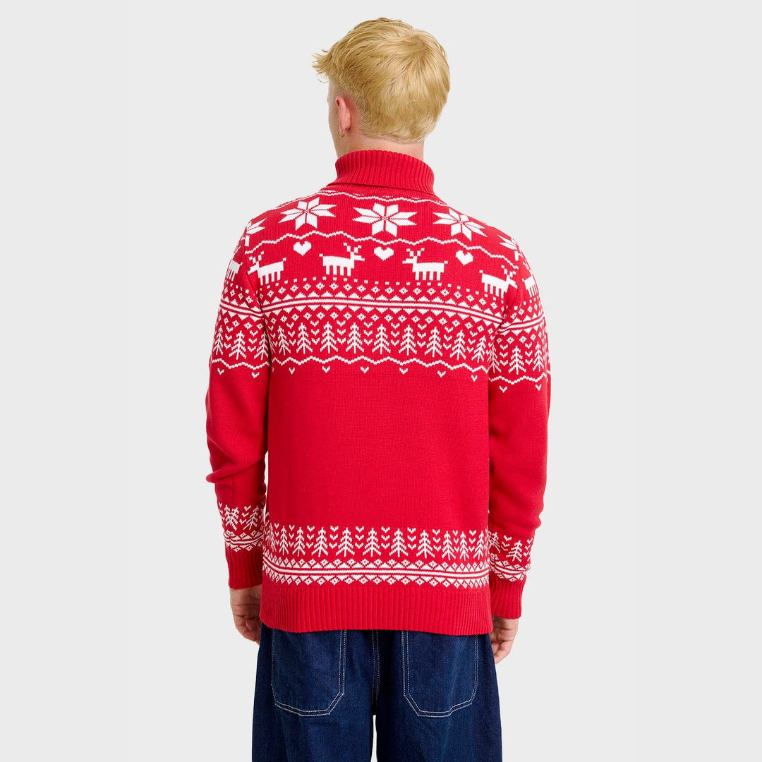 Stilla | Den Grønland Jul Rullekravepullover Herrer