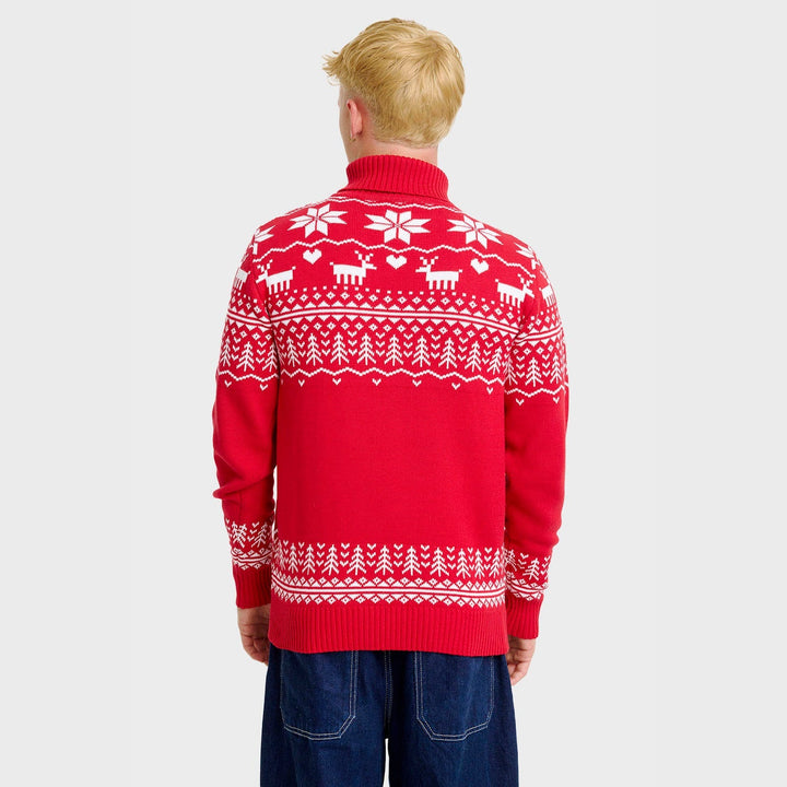 Stilla | Den Grønland Jul Rullekravepullover Herrer