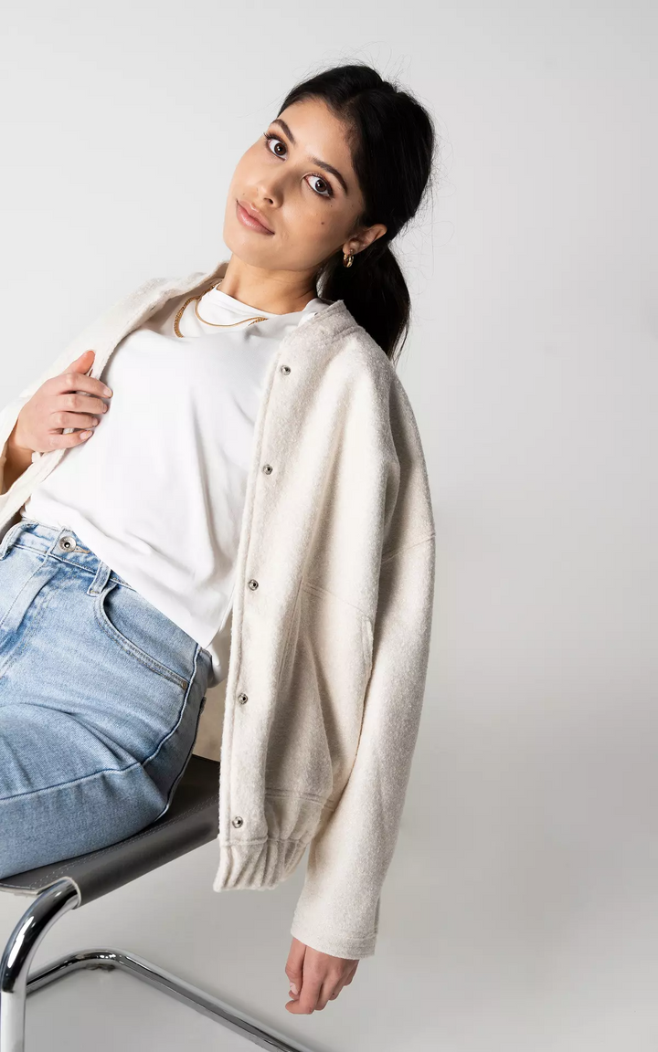 Stilla | Oversized Bomberjakke til Damer