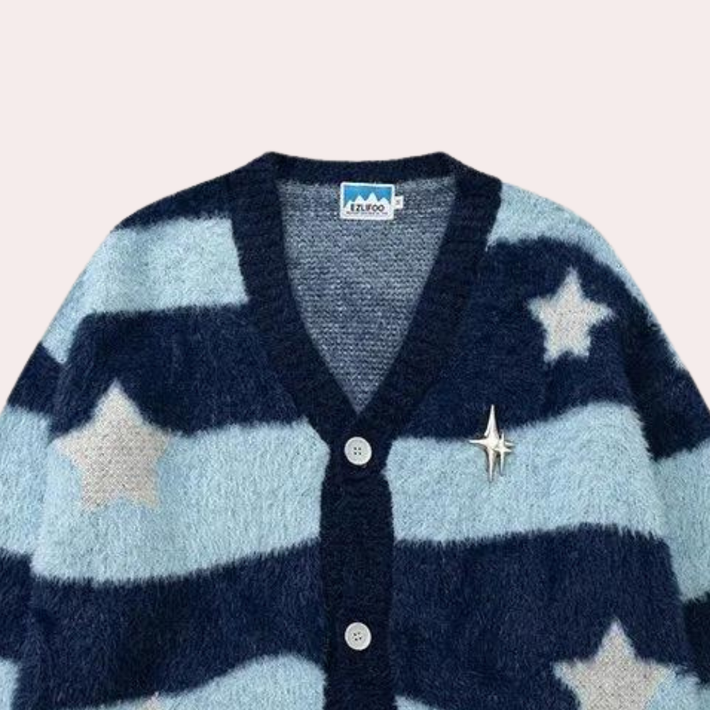 Stilla | Moderigtig Fluffy Cardigan til Kvinder