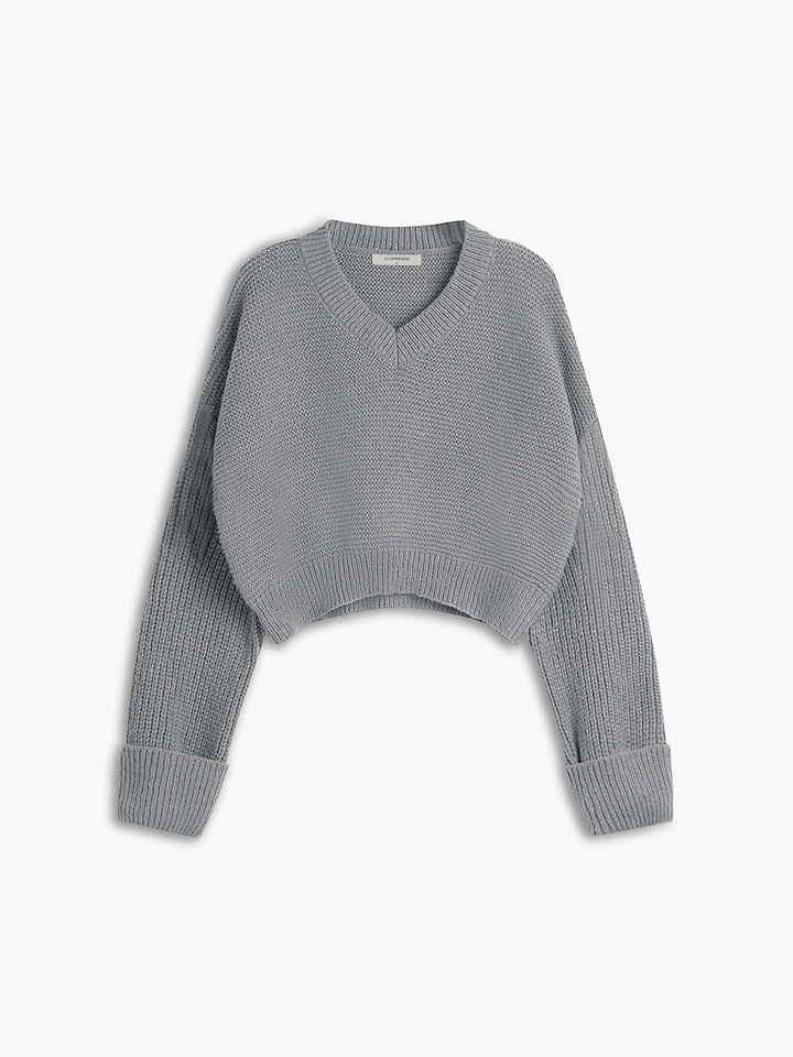 Stilla | V-udskæring Sweater til damer