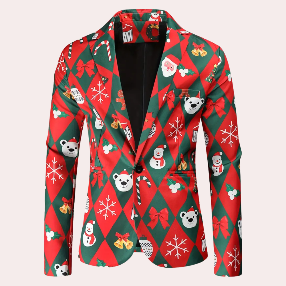 Stilla | Stilren Juleblazer til Mænd