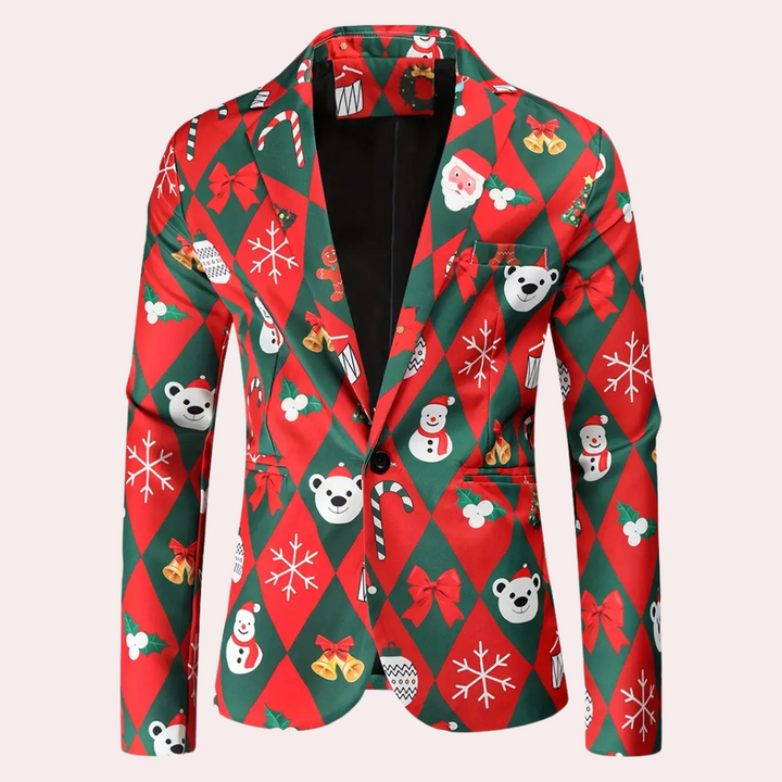 Stilla | Stilren Juleblazer til Mænd