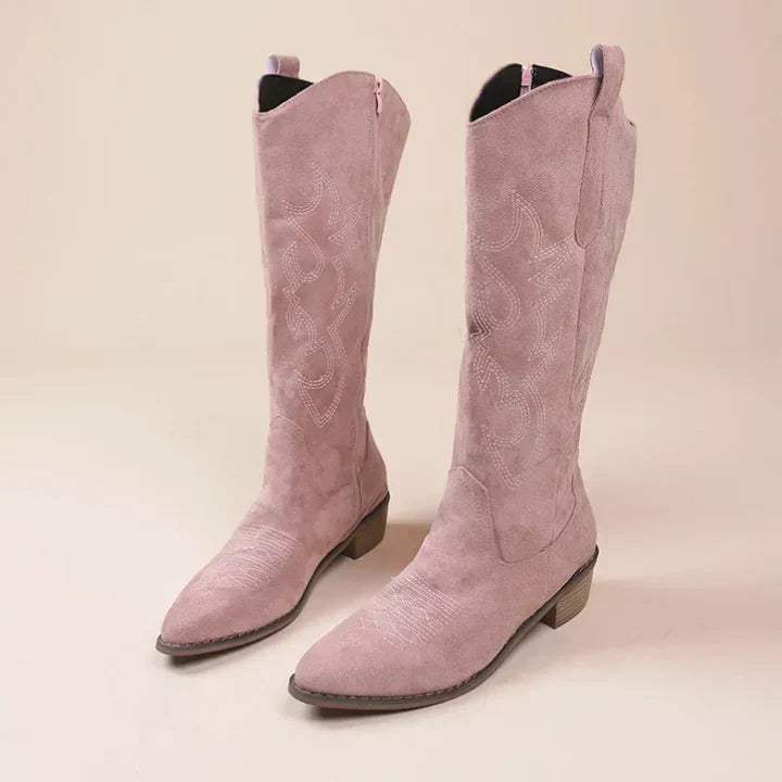 Stilla | Cowgirl-Støvler med Høj Kvalitet Og Komfort