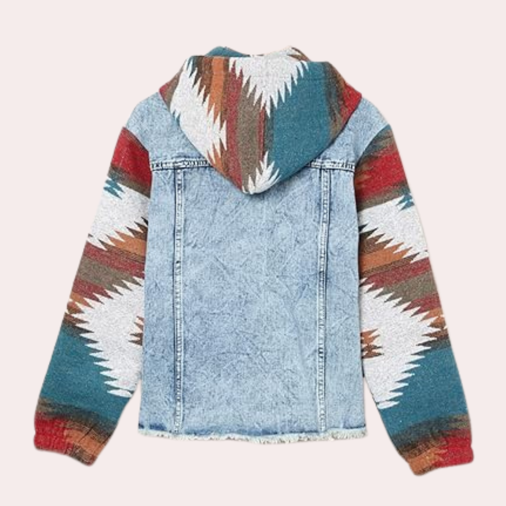 Stilla | Retro Denimjakke til Kvinder