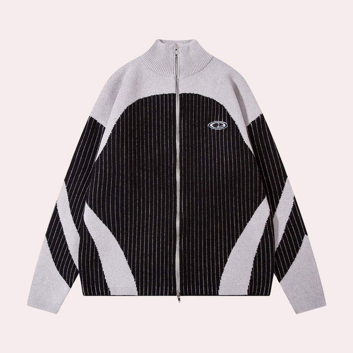Stilla | Elegant Cardigan med Lynlås til Mænd