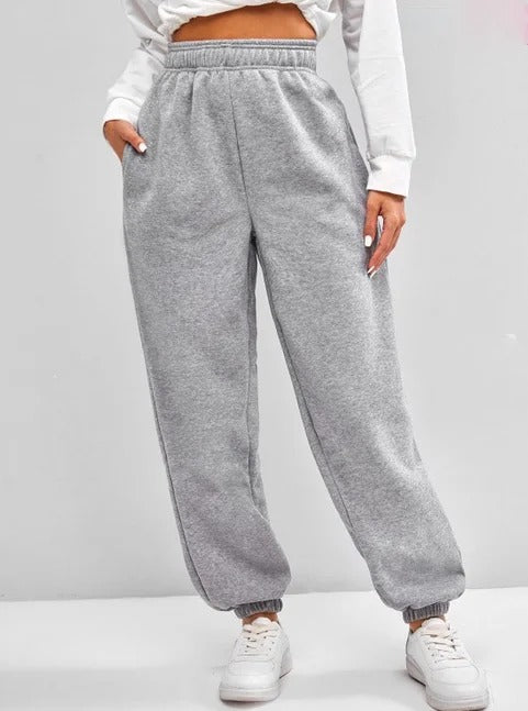 Stilla | Behagelige og Lækre Sweatpants til Damer med Høj Talje