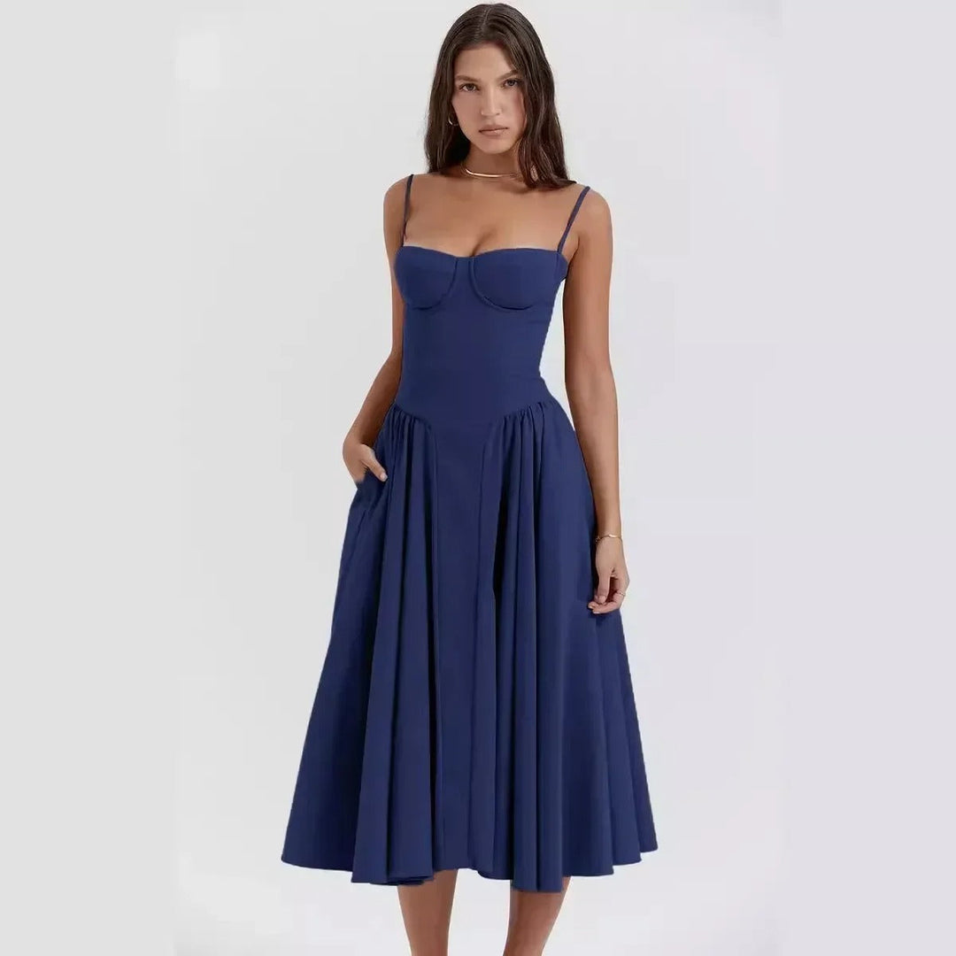 Stilla | Elegante Ærmeløs Kjole