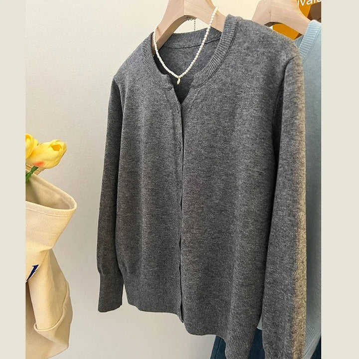 Stilla | Kort Pullover I Indigo Blå Kashmir Til kvinder