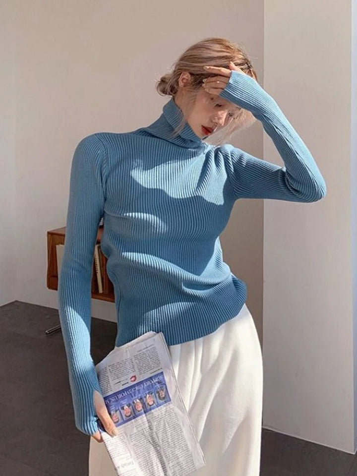 Stilla | Rullekravepullover til kvinder til efteråret og