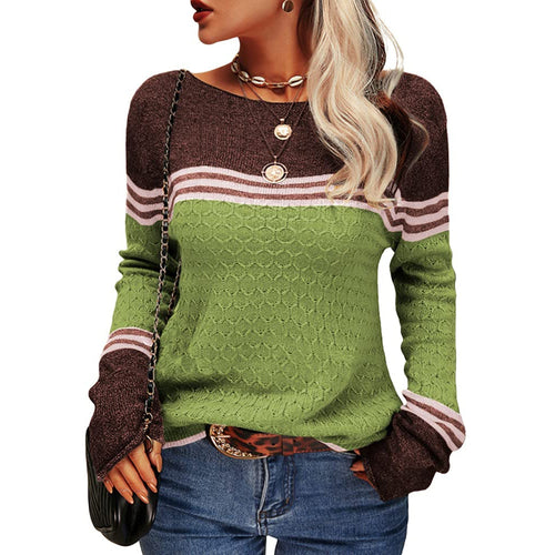 Stilla | Dame Pullover Stribet