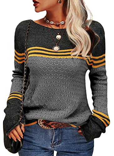 Stilla | Dame Pullover Stribet