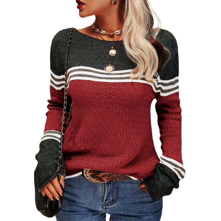 Stilla | Dame Pullover Stribet