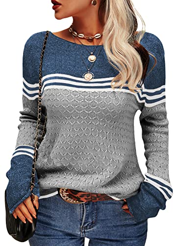 Stilla | Dame Pullover Stribet