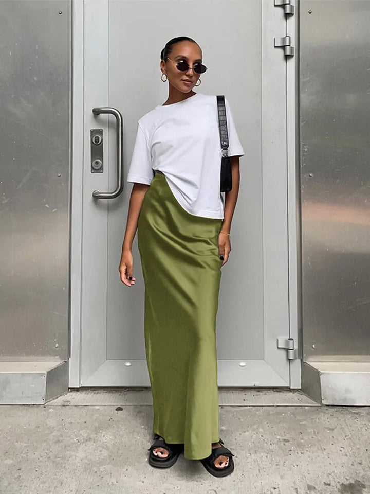 Stilla | Elegante Nederdele Satin