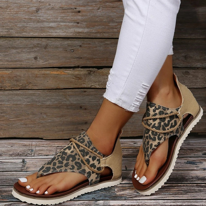 Stilla | Sandaler med Print