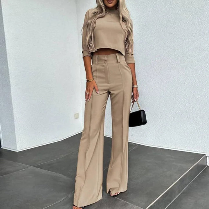 Stilla | Elegant To-delt Kostum Sæt Til Kvinder Med Trendy Overall