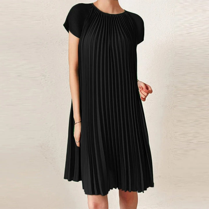Stilla | Feminin Elegante Plisseret Kjole