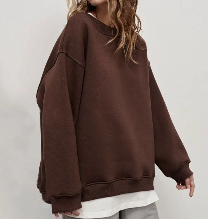 Stilla | Essentiel Størrelse Pullover Smart og Behagelig Til Kvinder