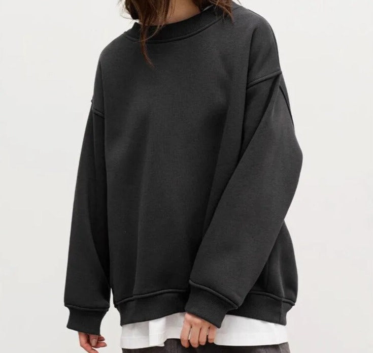 Stilla | Essentiel Størrelse Pullover Smart og Behagelig Til Kvinder